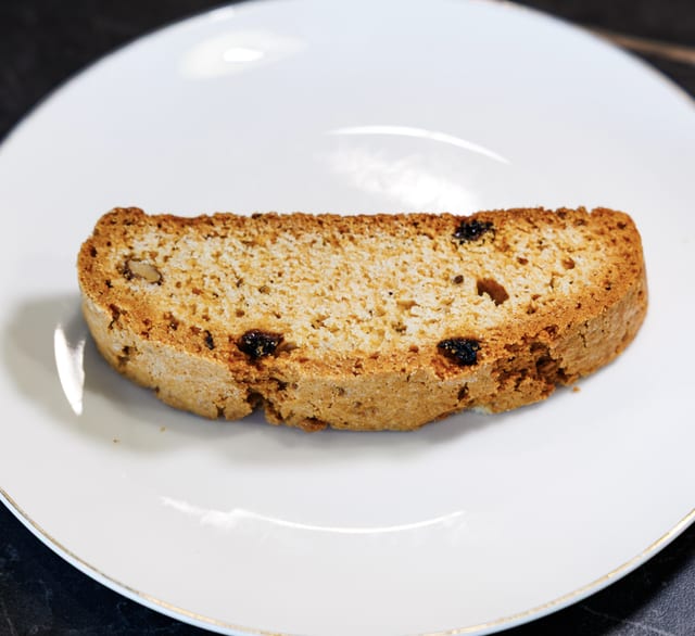 Anise Raisin Biscotti.