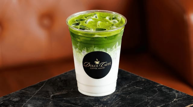 Iced Matcha Latte.