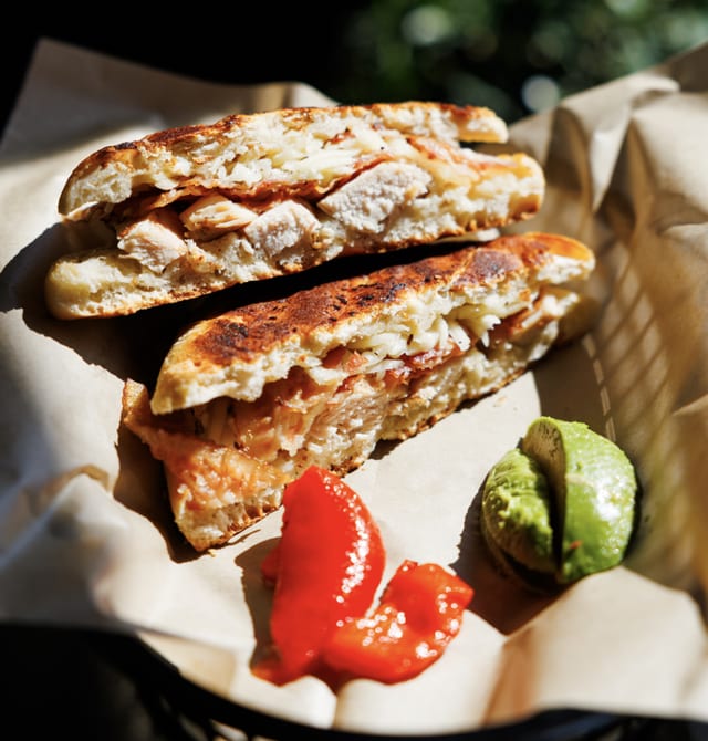 Chicken Bacon Panini.